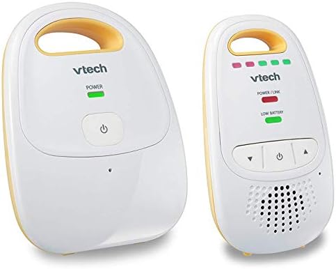 VTech Upgraded Audio Baby Monitor with Rechargeable Battery, Long Range, and Crystal-Clear Sound